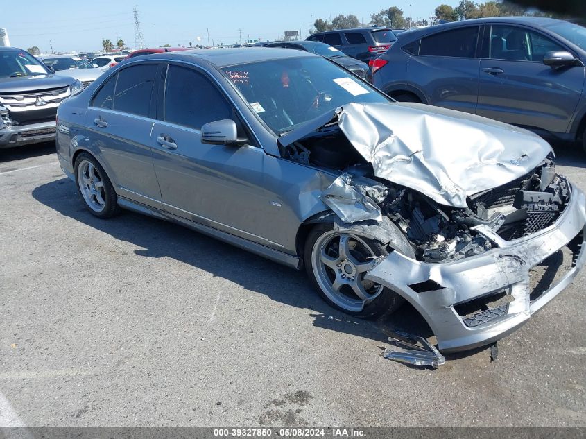 2012 MERCEDES-BENZ C 250 LUXURY/SPORT