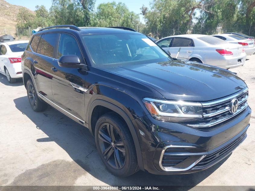 2021 VOLKSWAGEN ATLAS 3.6L V6 SE W/TECHNOLOGY R-LINE