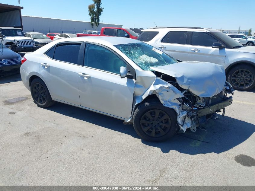 2016 TOYOTA COROLLA LE