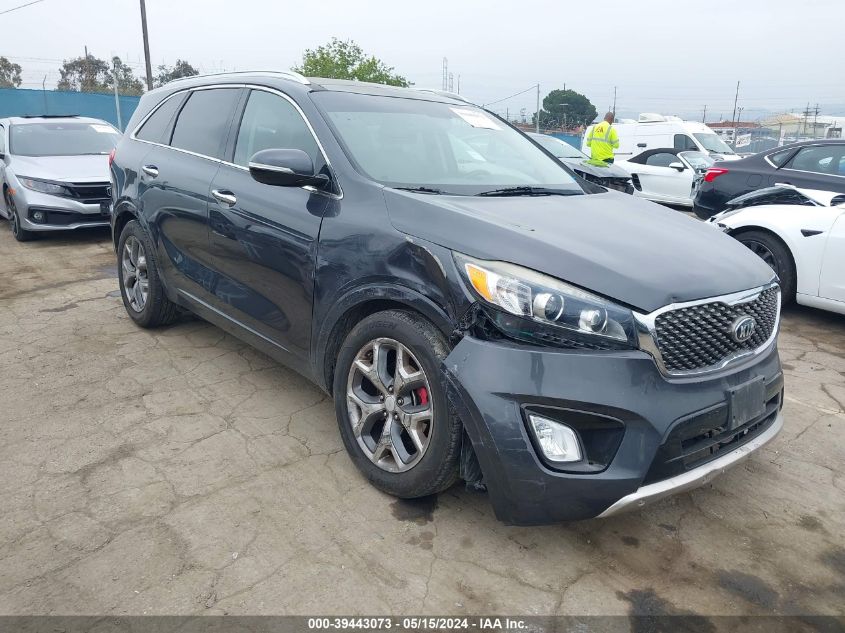 2018 KIA SORENTO 3.3L SX