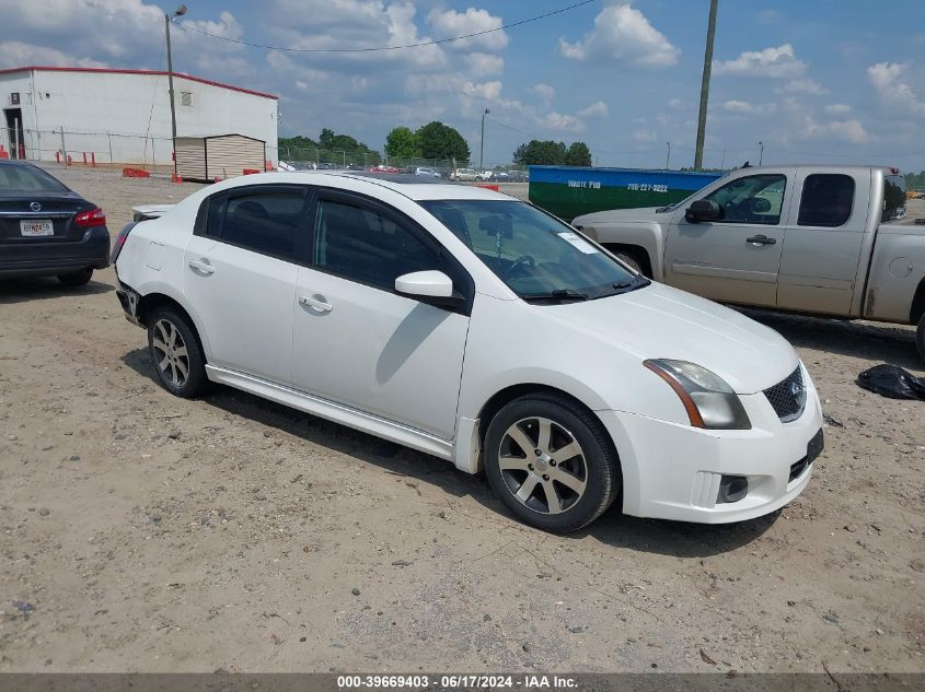 2012 NISSAN SENTRA 2.0 SR