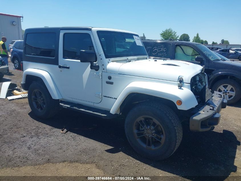 2017 JEEP WRANGLER 75TH ANNIVERSARY EDITION 4X4