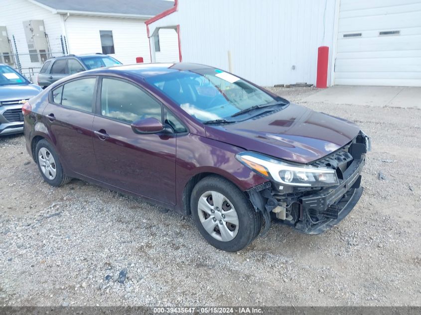 2018 KIA FORTE LX