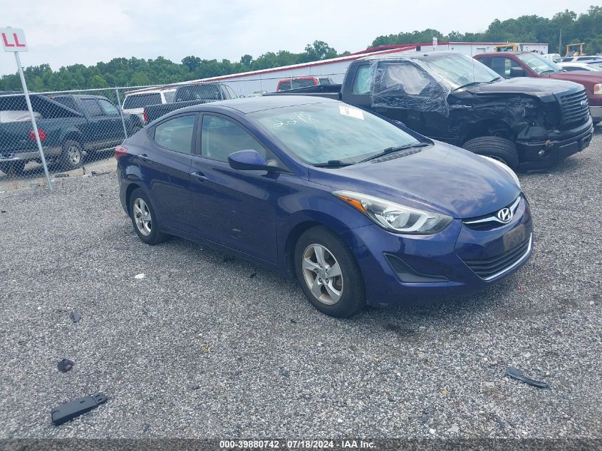 2014 HYUNDAI ELANTRA SE