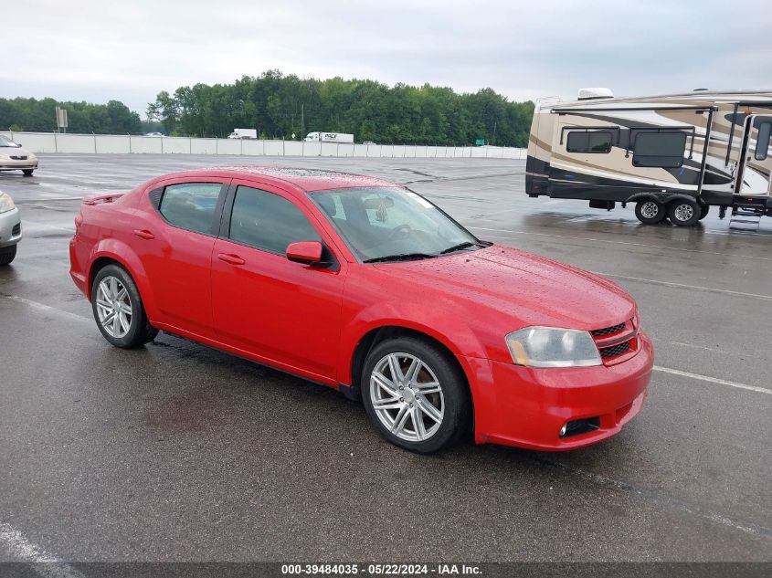 2013 DODGE AVENGER SXT