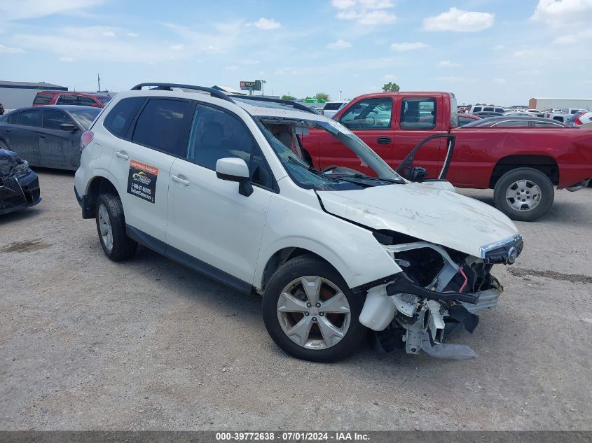 2016 SUBARU FORESTER 2.5I PREMIUM