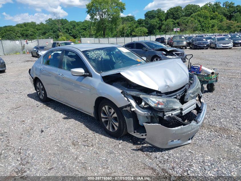 2015 HONDA ACCORD LX