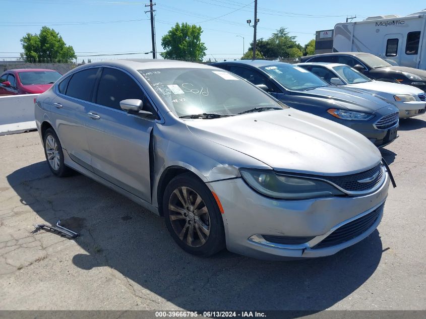 2015 CHRYSLER 200 LIMITED