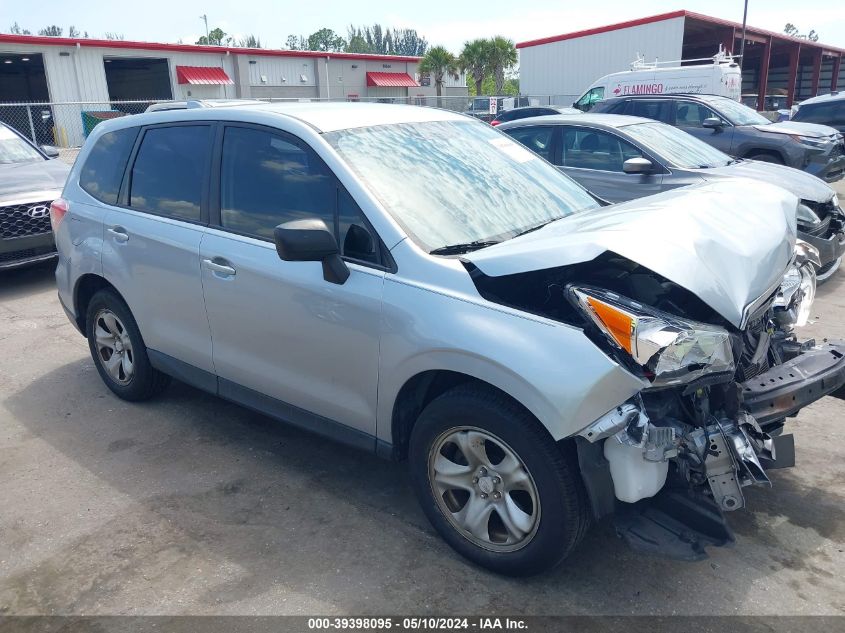 2016 SUBARU FORESTER 2.5I