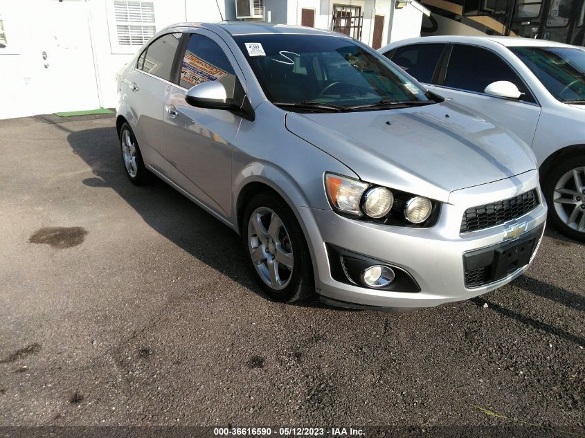 2015 CHEVROLET SONIC LTZ AUTO