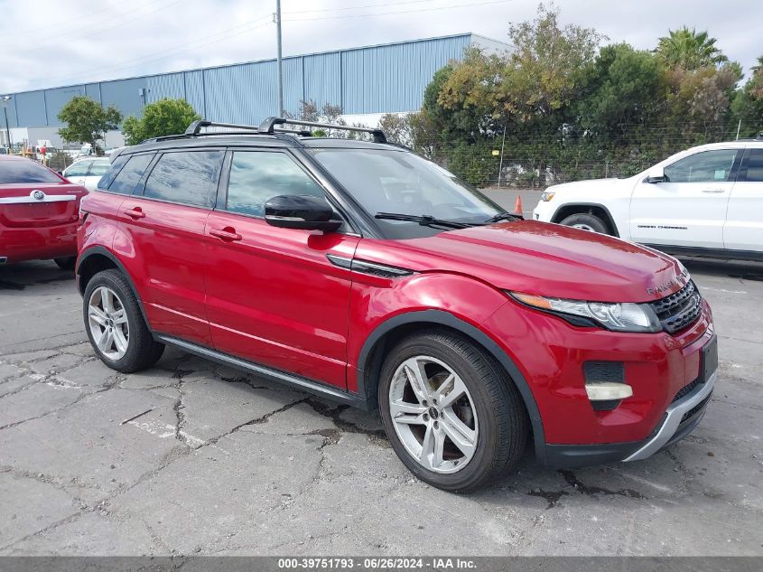 2012 LAND ROVER RANGE ROVER EVOQUE PURE PLUS