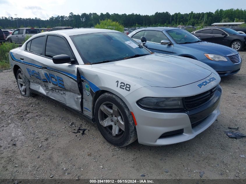 2019 DODGE CHARGER POLICE RWD