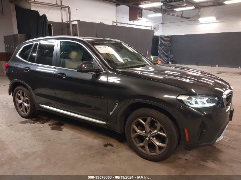 2022 BMW X3 XDRIVE30I