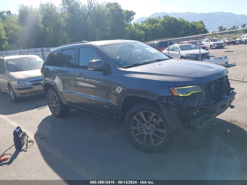 2016 JEEP GRAND CHEROKEE LIMITED 75TH ANNIVERSARY