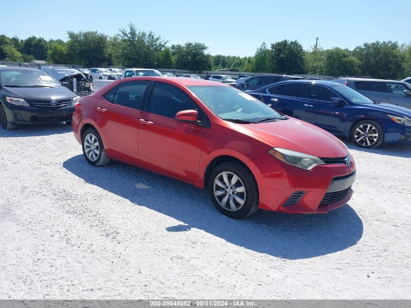 2016 TOYOTA COROLLA LE