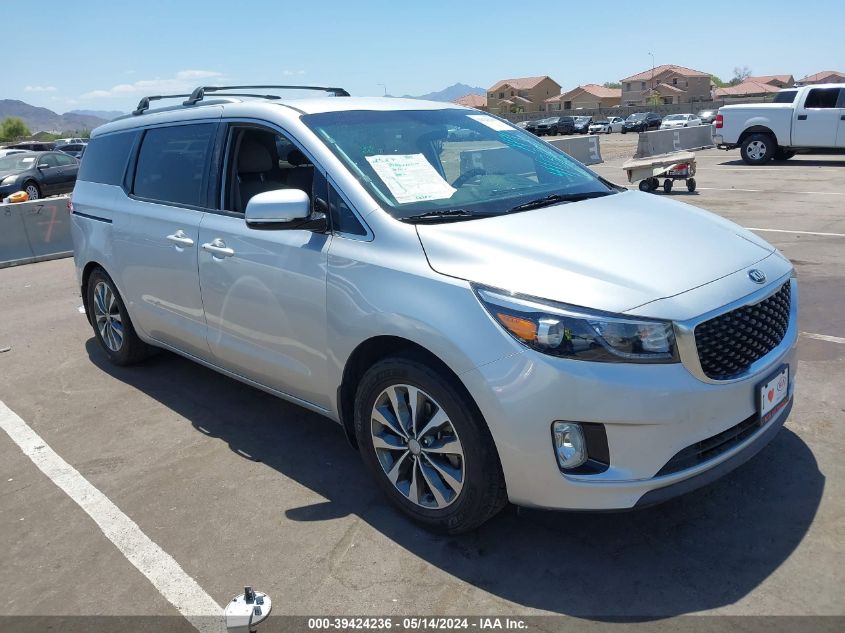 2016 KIA SEDONA SX