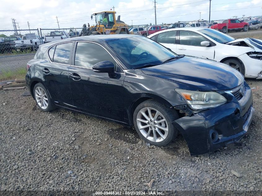 2012 LEXUS CT 200H PREMIUM