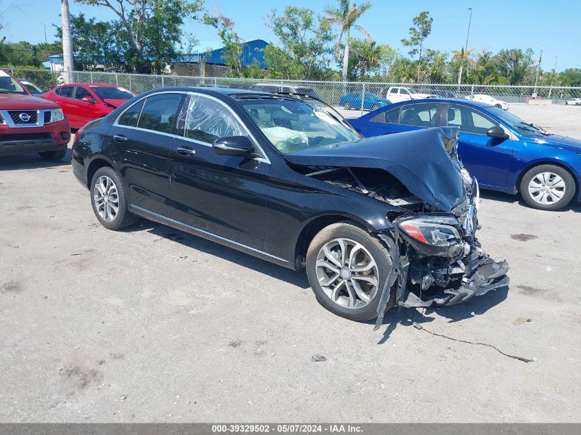 2016 MERCEDES-BENZ C 300 4MATIC/LUXURY 4MATIC/SPORT 4MATIC