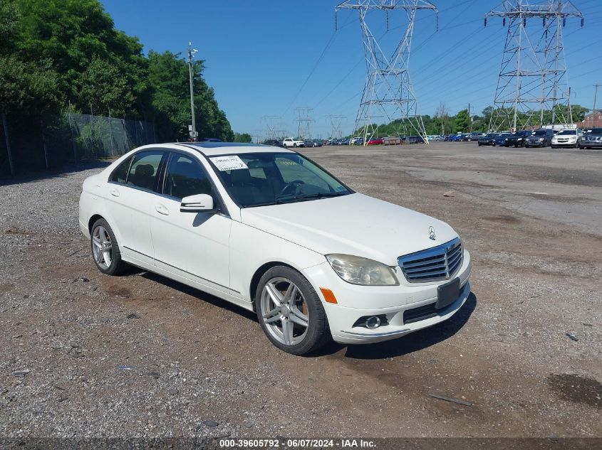 2011 MERCEDES-BENZ C 300 LUXURY 4MATIC/SPORT 4MATIC