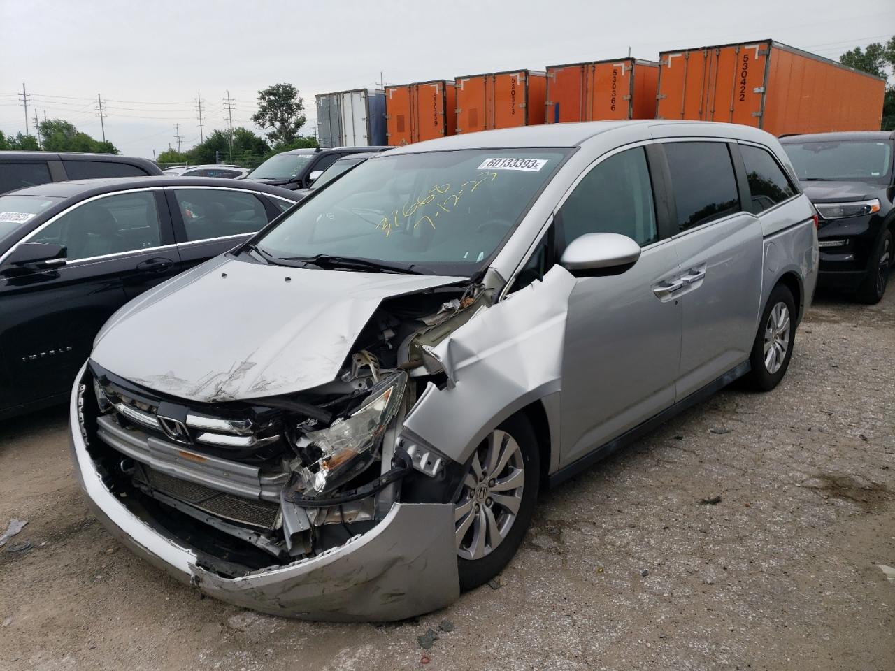 2015 HONDA ODYSSEY EX