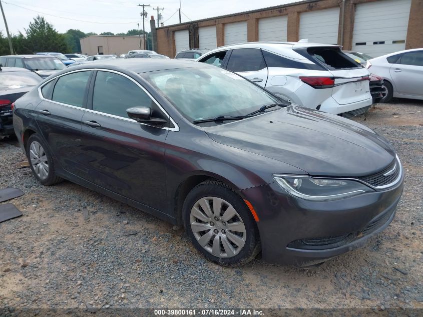 2015 CHRYSLER 200 LX