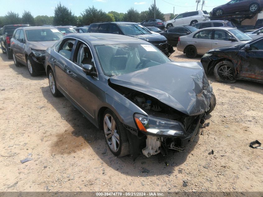 2015 VOLKSWAGEN PASSAT 2.0L TDI SEL PREMIUM