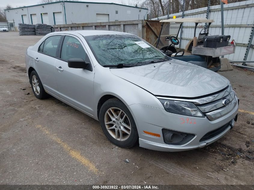 2012 FORD FUSION S