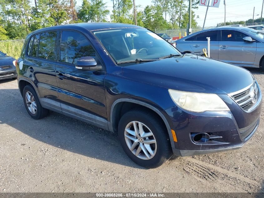 2011 VOLKSWAGEN TIGUAN S