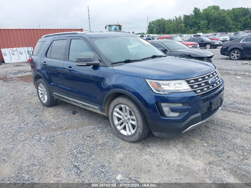 2017 FORD EXPLORER XLT