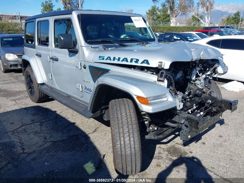 2023 JEEP WRANGLER 4XE SAHARA 4X4