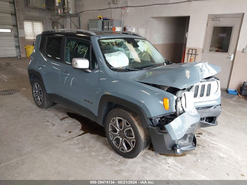 2017 JEEP RENEGADE LIMITED FWD