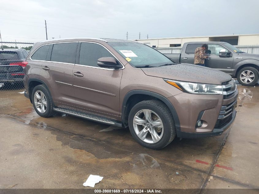 2018 TOYOTA HIGHLANDER LIMITED