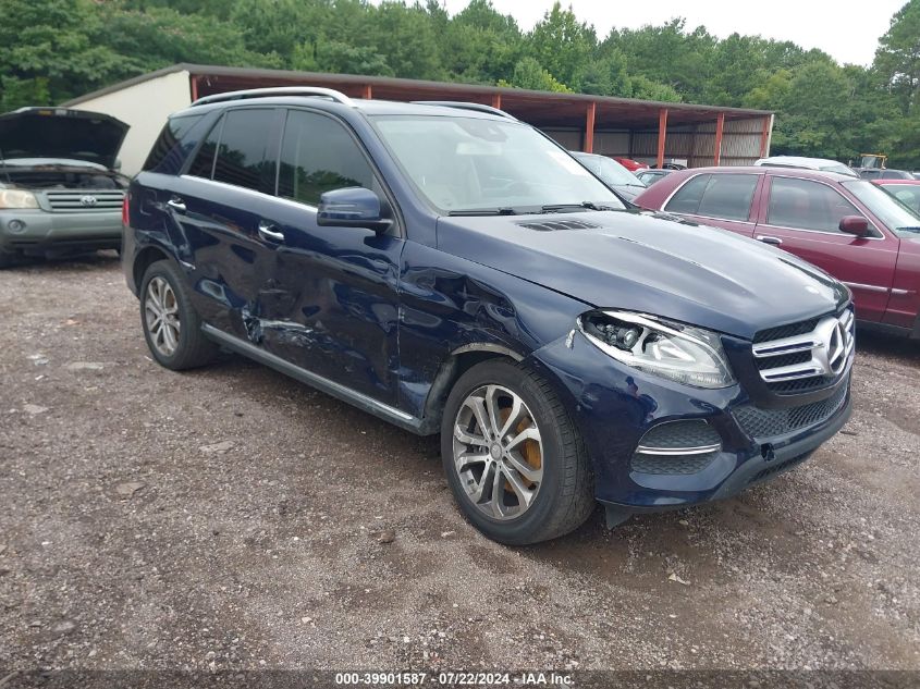 2016 MERCEDES-BENZ GLE 350 350