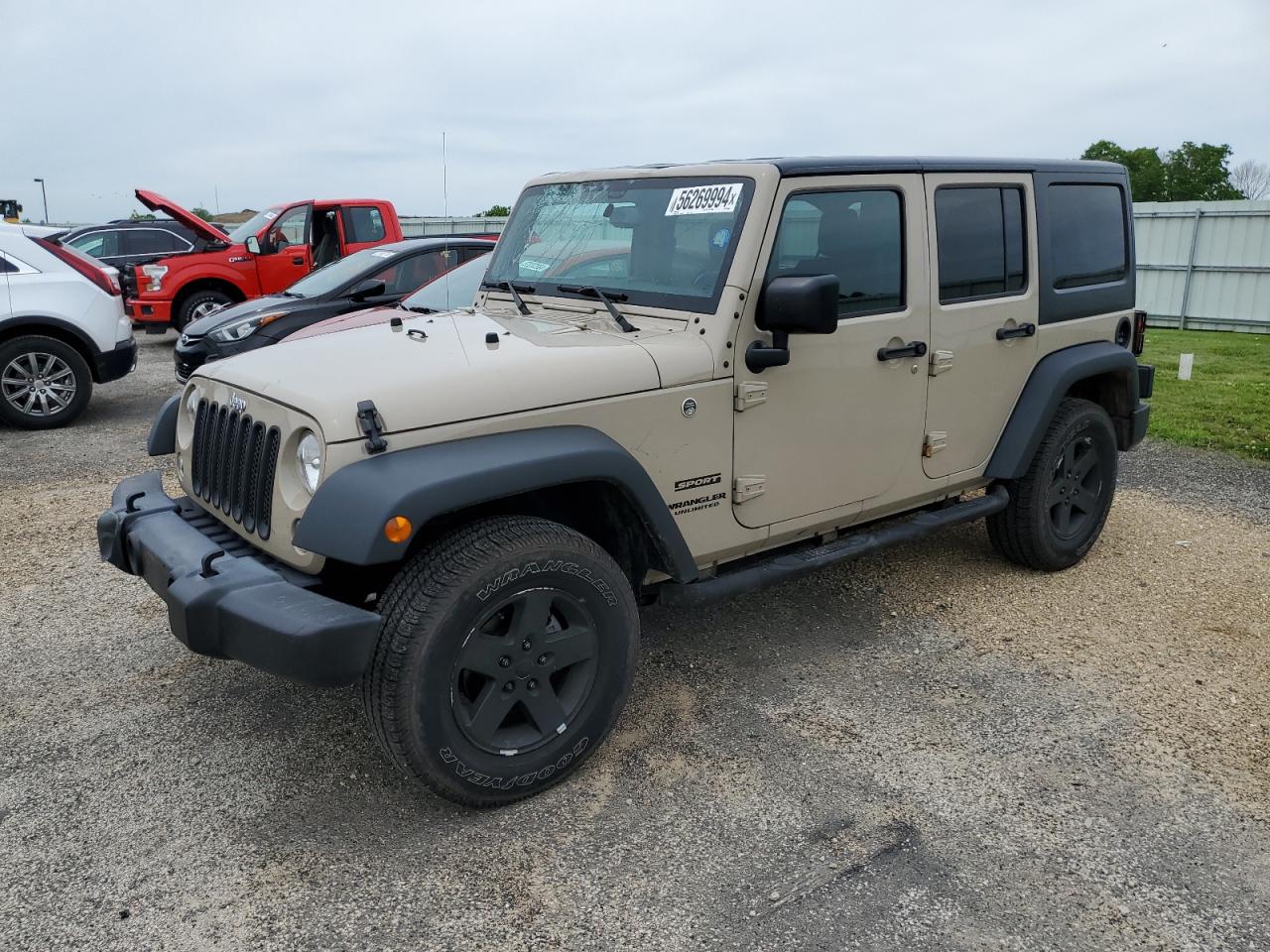 2016 JEEP WRANGLER UNLIMITED SPORT