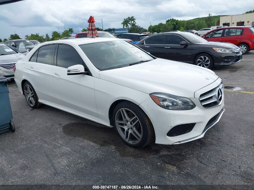 2015 MERCEDES-BENZ E 350