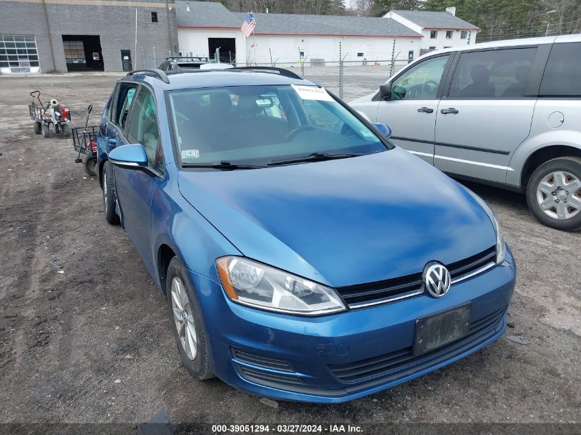 2016 VOLKSWAGEN GOLF SPORTWAGEN TSI S 4-DOOR