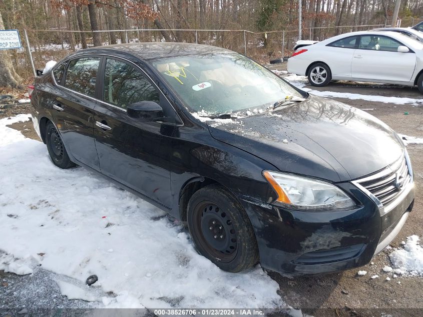 2013 NISSAN SENTRA SV