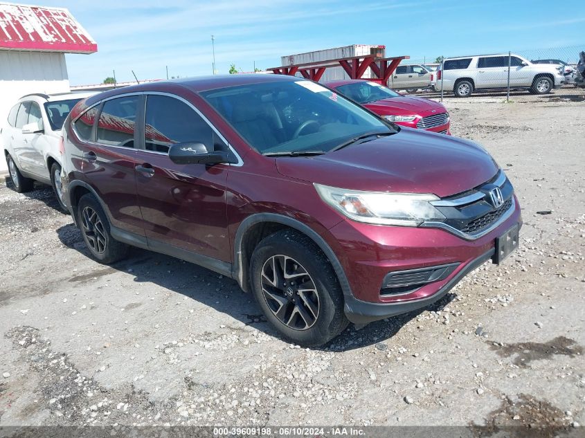 2016 HONDA CR-V SE