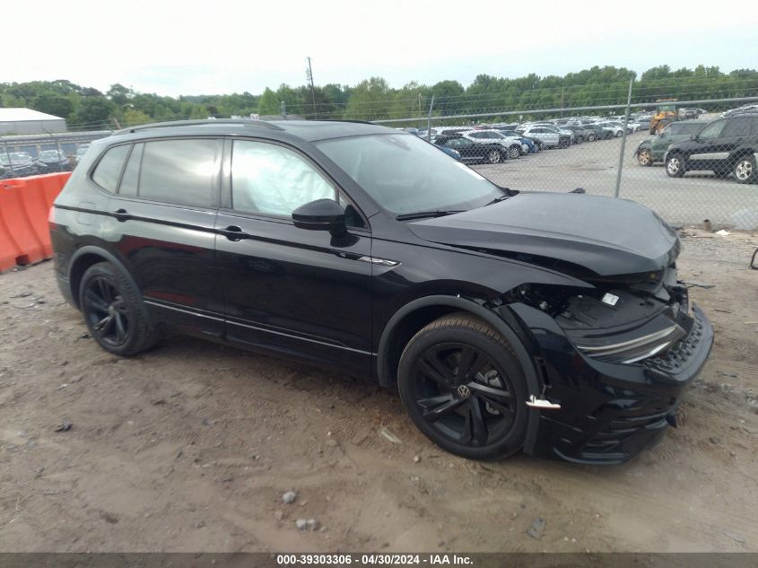 2023 VOLKSWAGEN TIGUAN 2.0T SE R-LINE BLACK