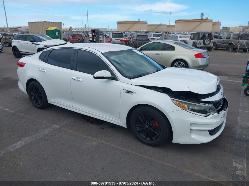 2016 KIA OPTIMA LX TURBO