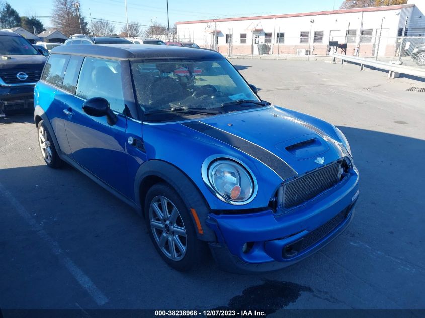 2012 MINI COOPER S CLUBMAN