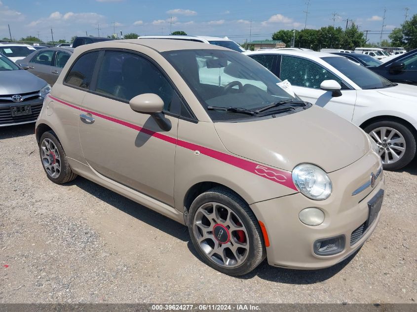 2012 FIAT 500 SPORT