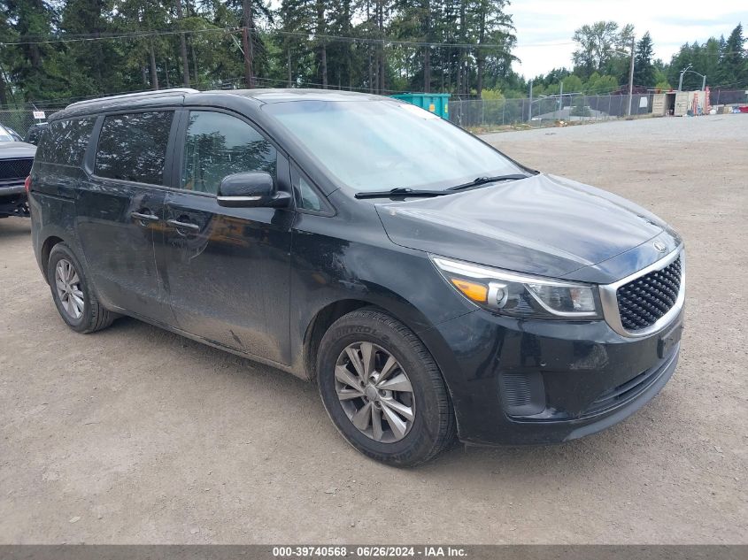 2016 KIA SEDONA LX