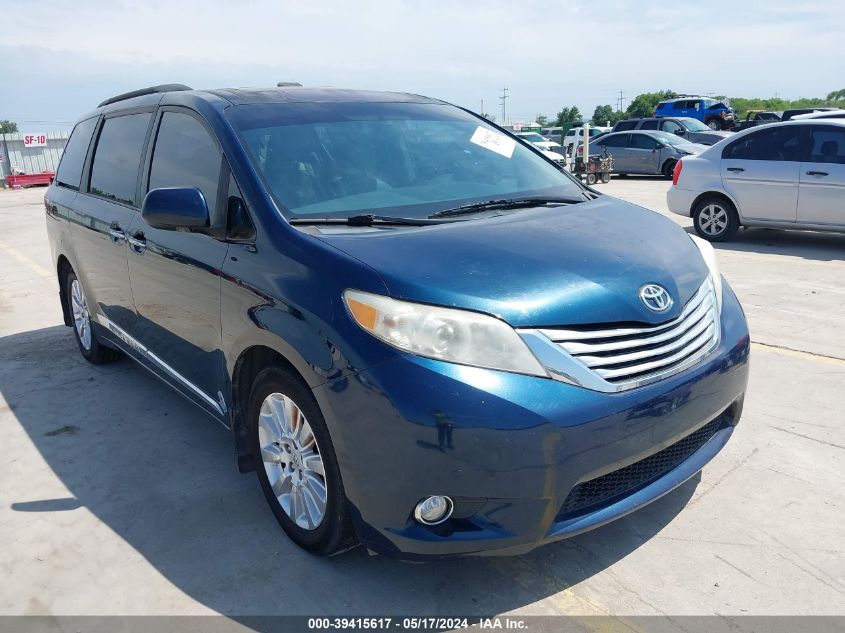 2011 TOYOTA SIENNA LIMITED