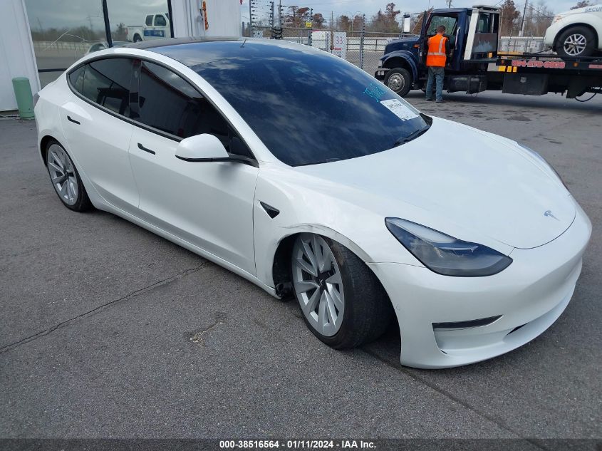 2021 TESLA MODEL 3 LONG RANGE DUAL MOTOR ALL-WHEEL DRIVE