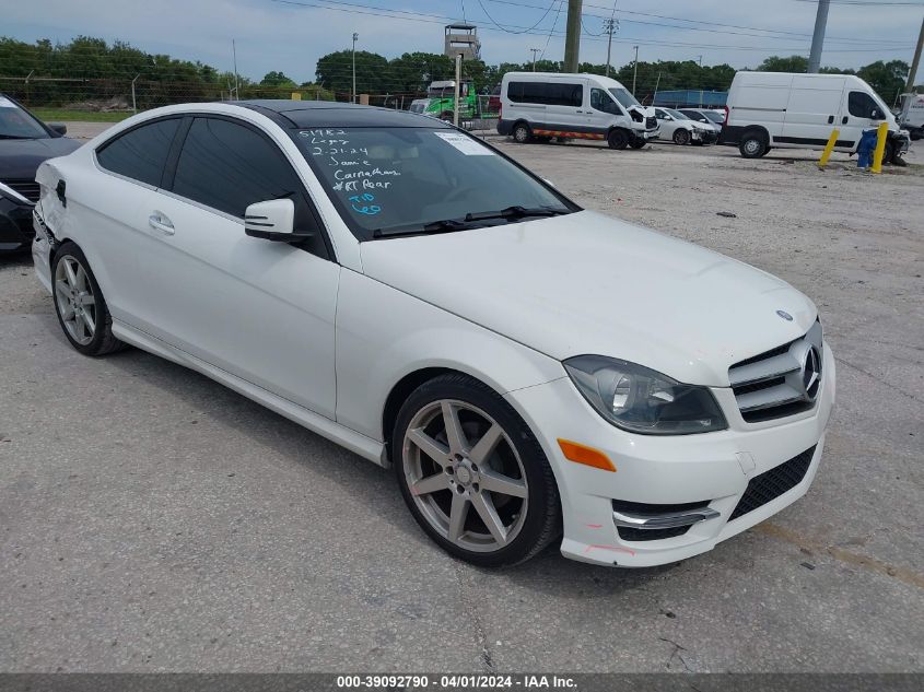 2013 MERCEDES-BENZ C 250