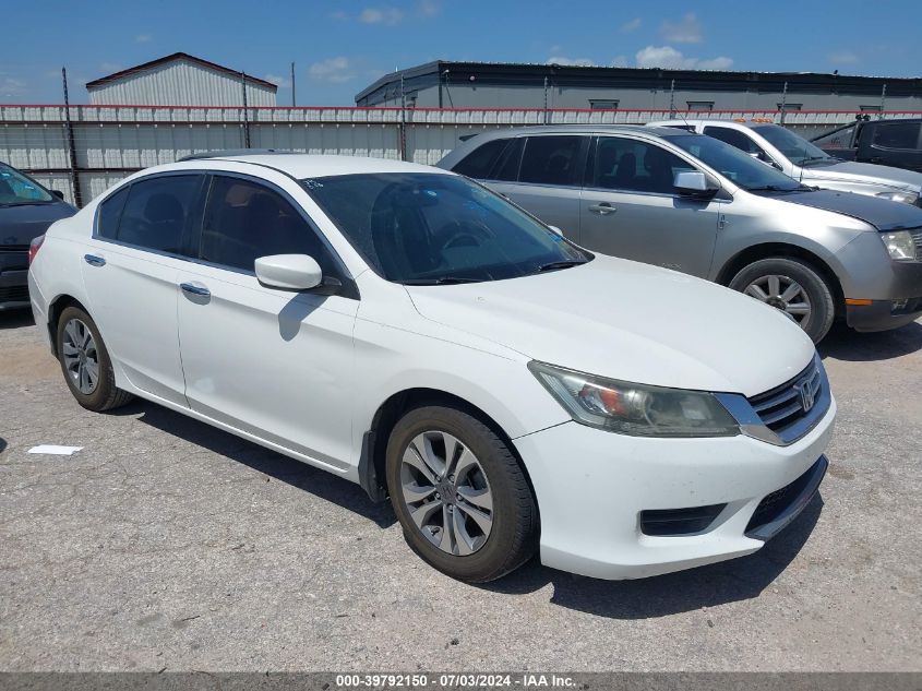 2015 HONDA ACCORD LX