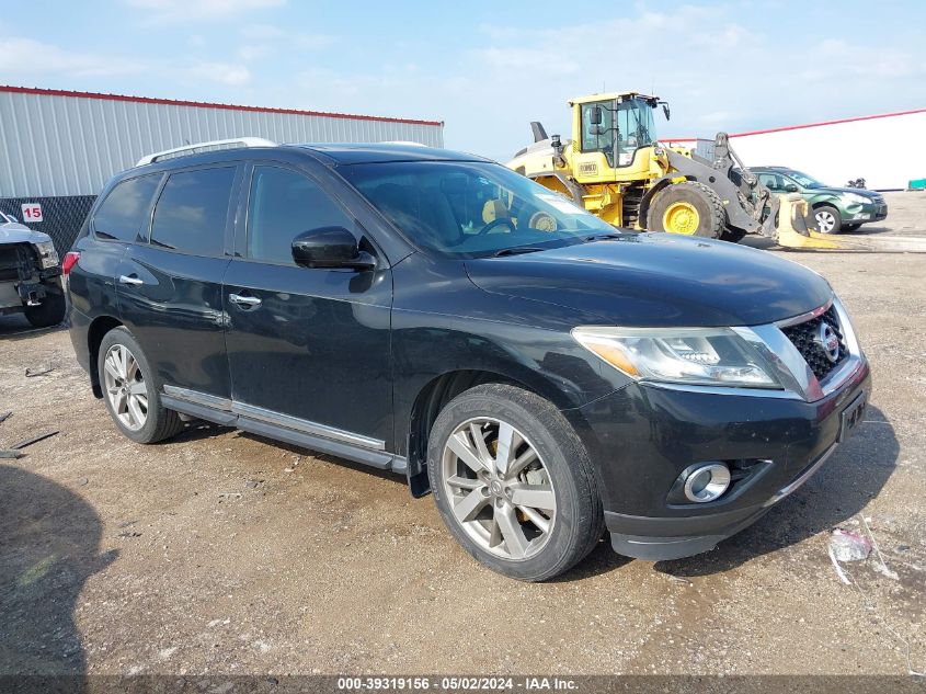 2016 NISSAN PATHFINDER PLATINUM