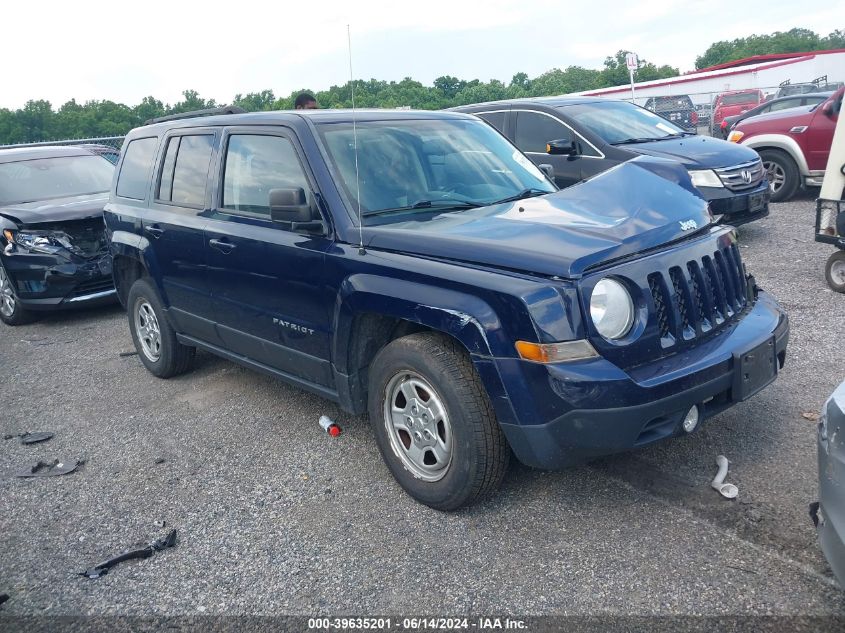 2014 JEEP PATRIOT SPORT