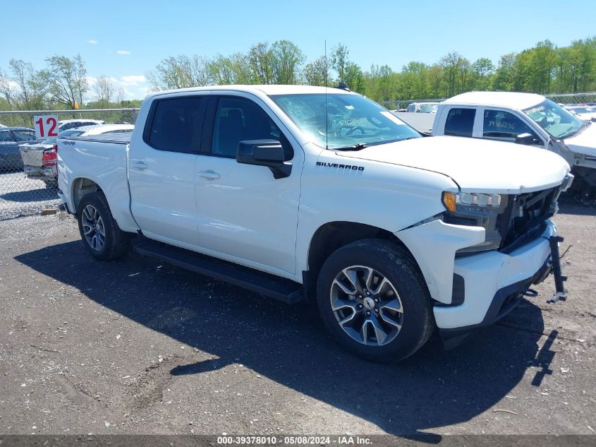 2020 CHEVROLET SILVERADO 1500 4WD  SHORT BED RST